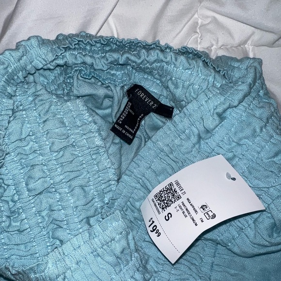 blue forever 21 flowy pants - Picture 3 of 3